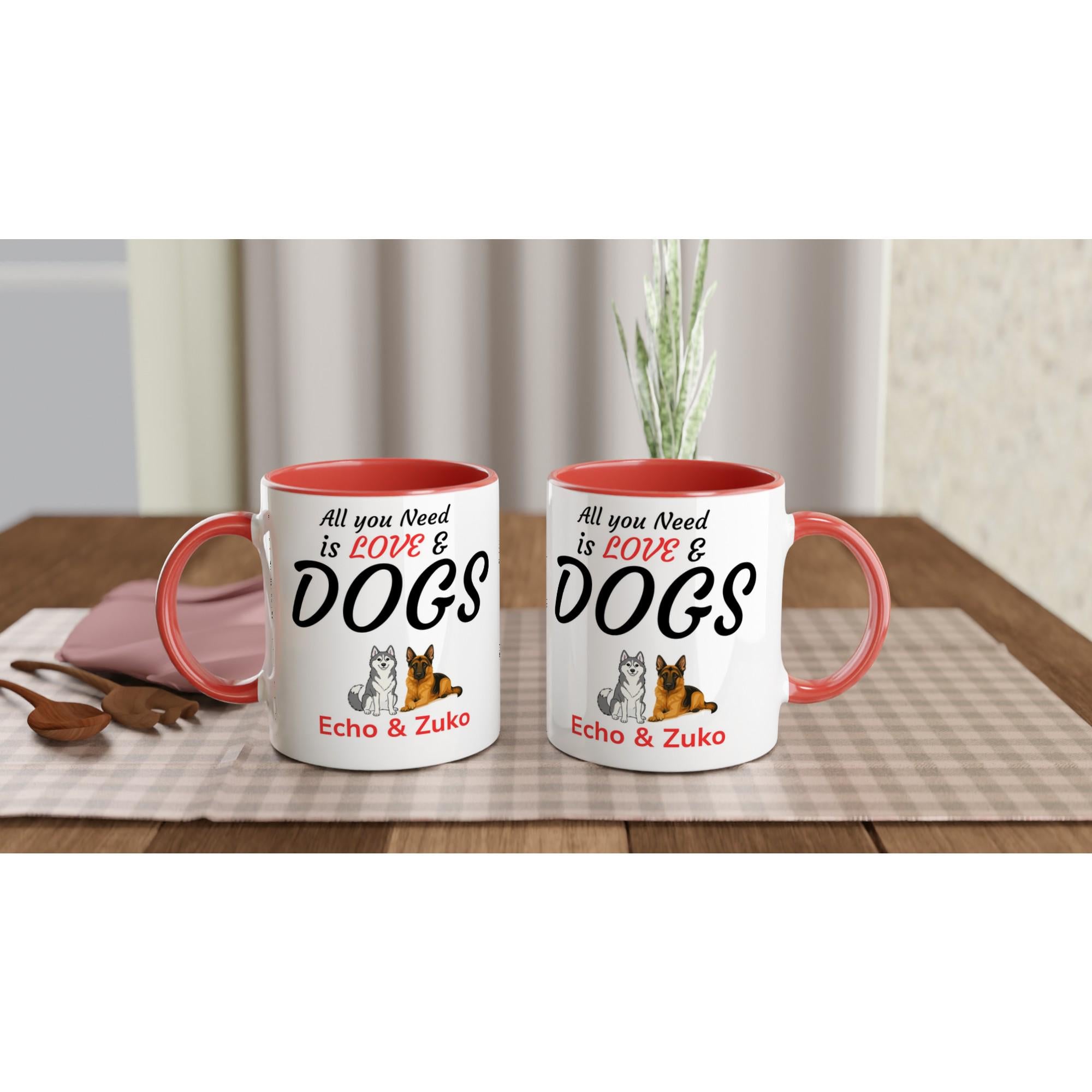 Dog Mum Gift | Dog Dad Gift  Personalised All you need is love and your dogs |Dog| PawVibe