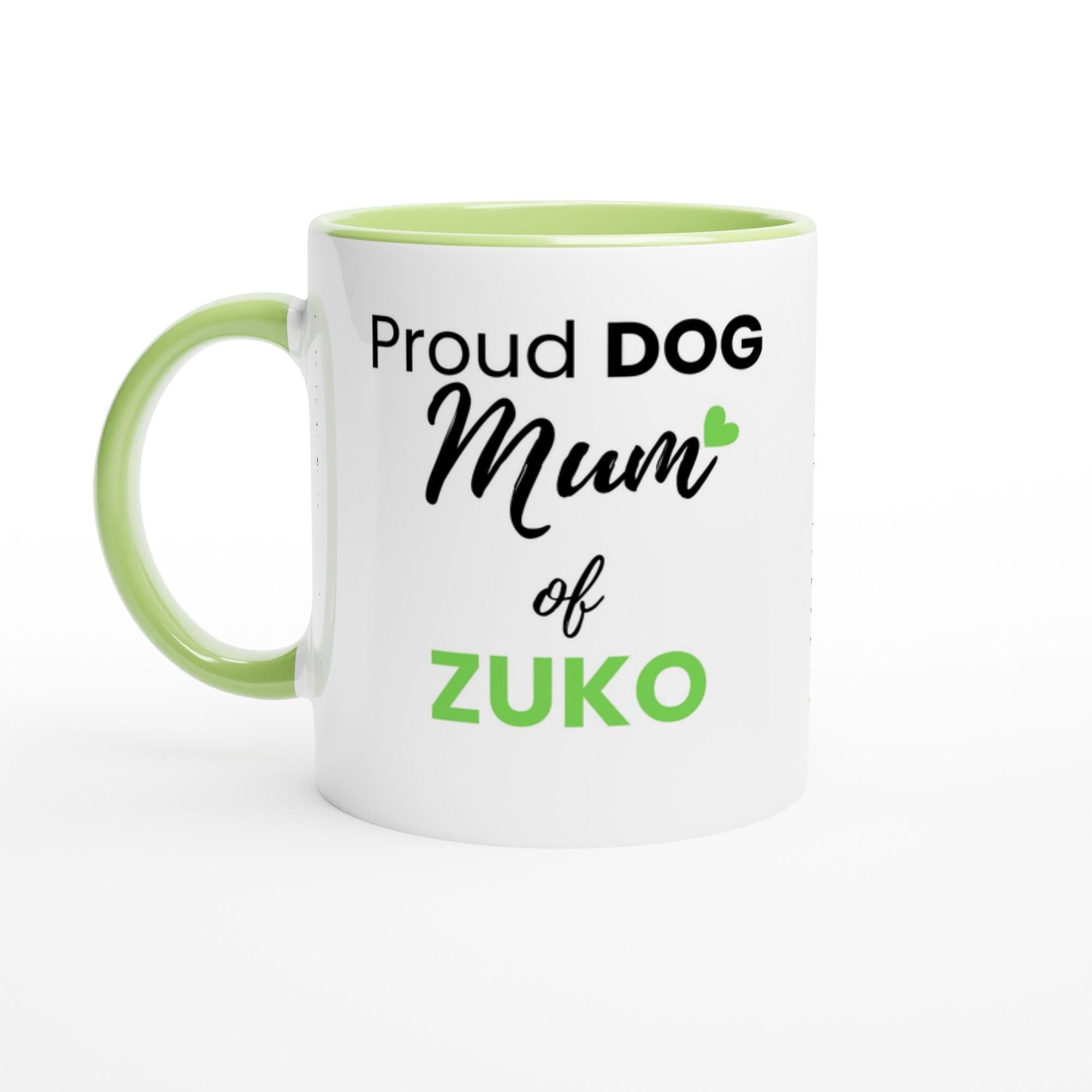 Personalised Dog Mum Mug | Custom Dog Name Coffee Mug | Proud Dog Mum Gift | Gift for Dog Lovers | Mother’s Day Gift