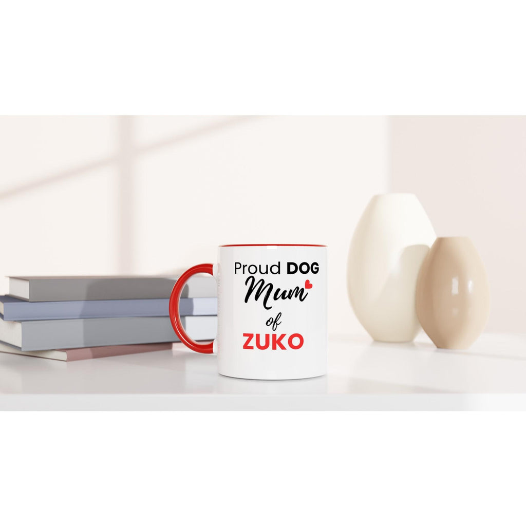 Personalised Dog Mum Mug | Custom Dog Name Coffee Mug | Proud Dog Mum Gift | Gift for Dog Lovers | Mother’s Day Gift