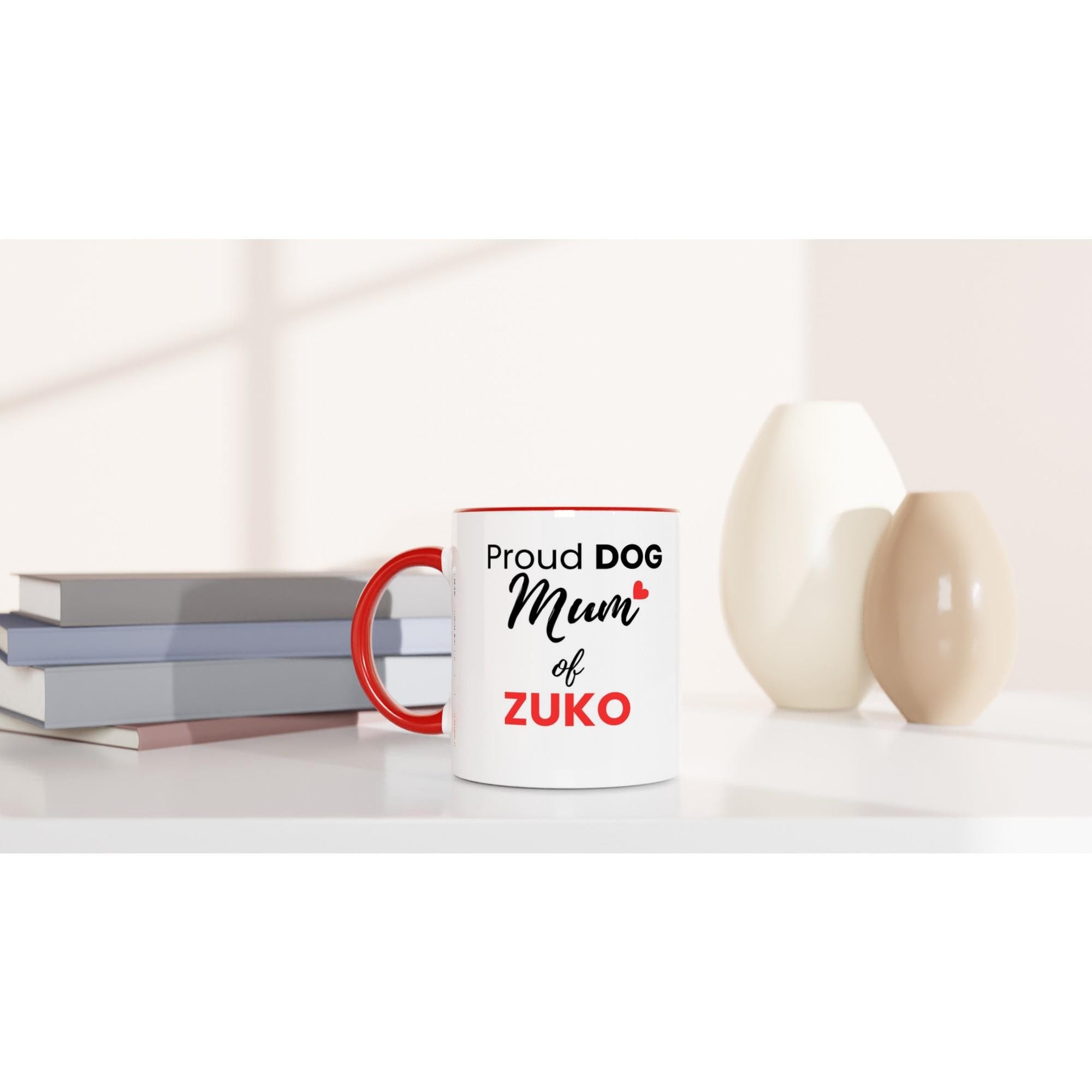 Personalised Dog Mum Mug | Custom Dog Name Coffee Mug | Proud Dog Mum Gift | Gift for Dog Lovers | Mother’s Day Gift