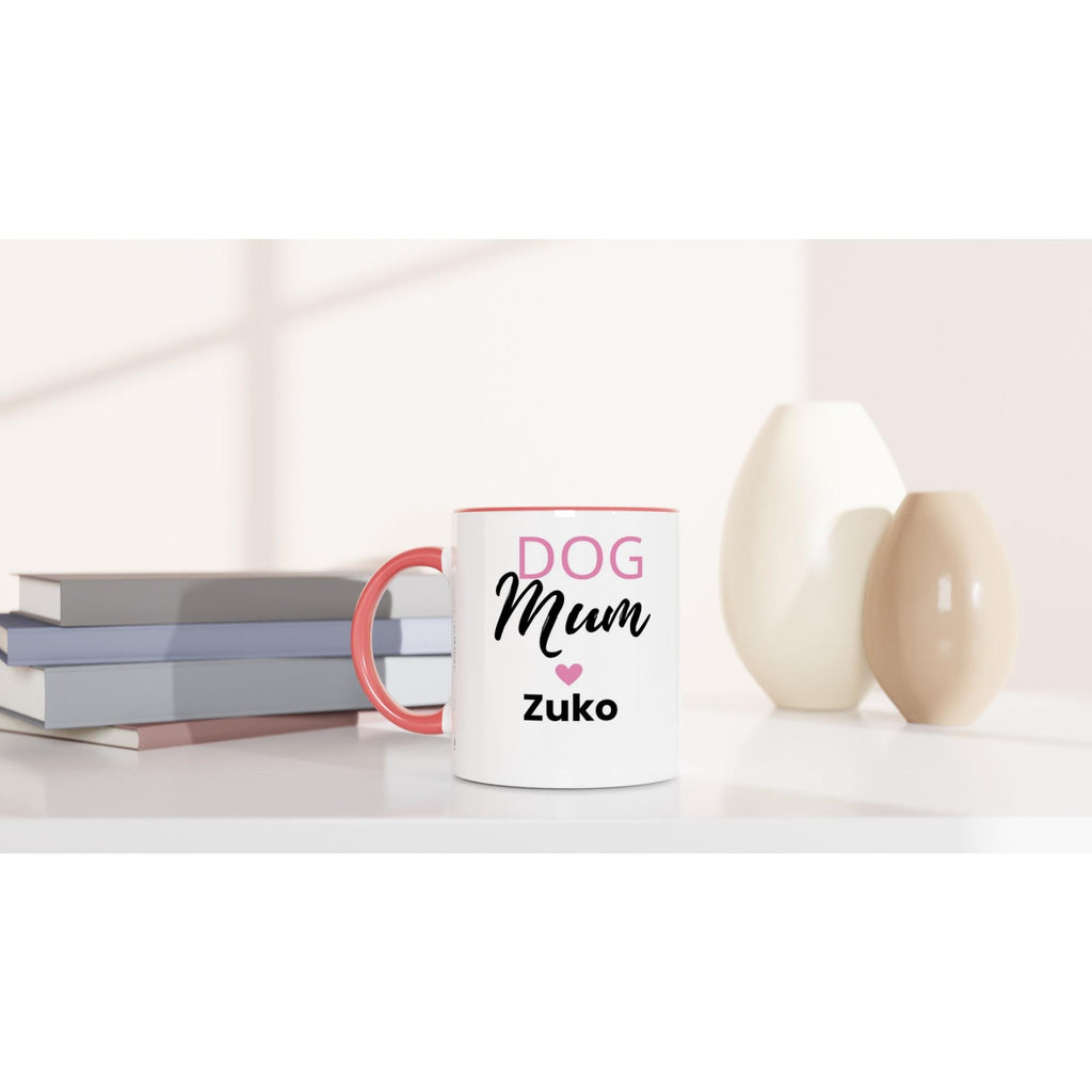 Personalised Dog Mum Mug | Custom Dog Name Coffee Mug | Proud Dog Mum Gift | Gift for Dog Lovers | Mother’s Day Gift