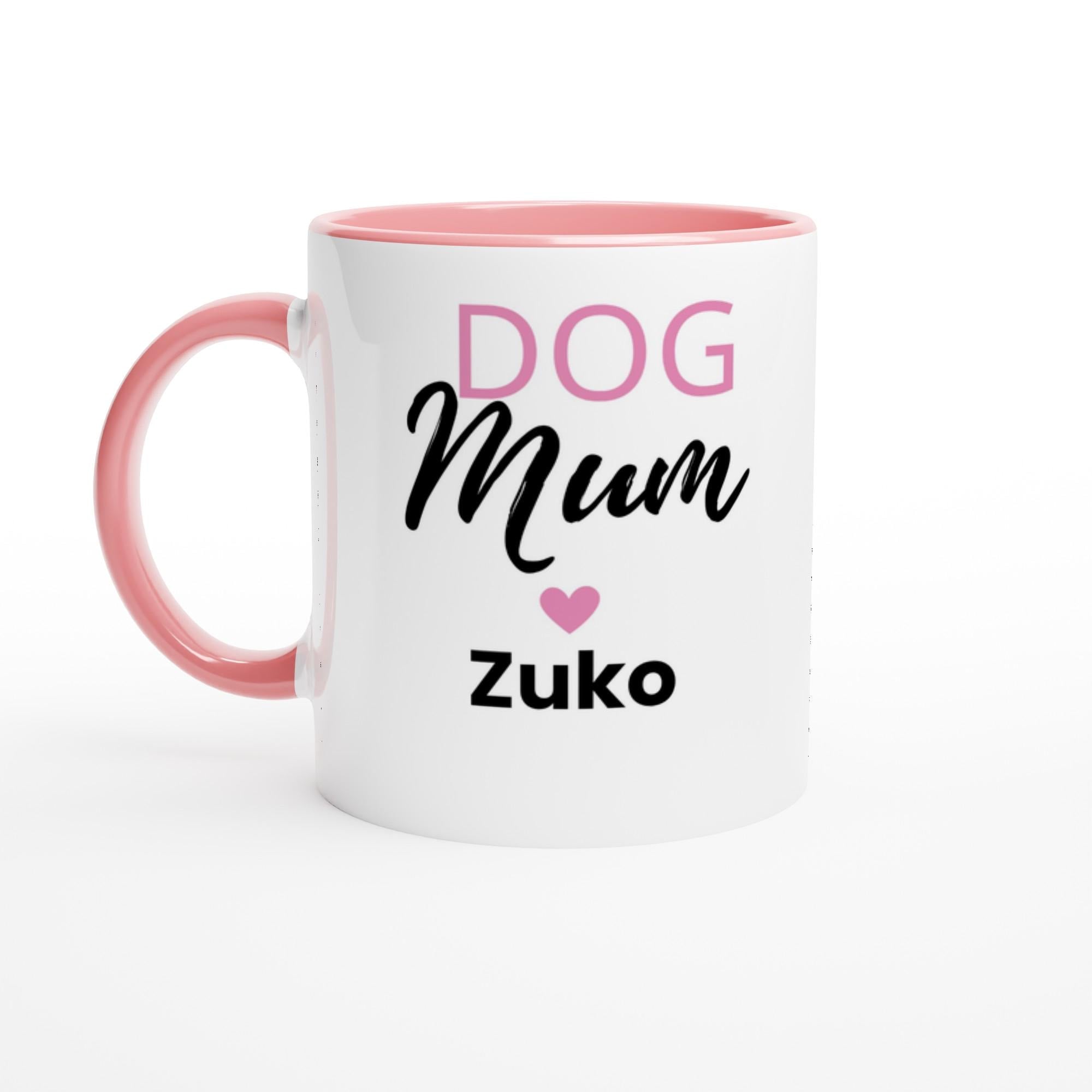 Personalised Dog Mum Mug | Custom Dog Name Coffee Mug | Proud Dog Mum Gift | Gift for Dog Lovers | Mother’s Day Gift
