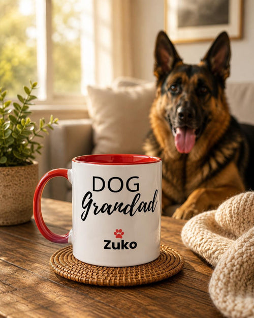Dog Grandad Gift | Personalised Dog Grandad Mug