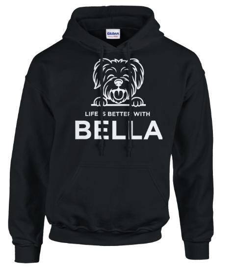 Dog Dad Gift | Custom Dog Breed Hoodie | Personalised Dog Dad Gift, Unisex Fit
