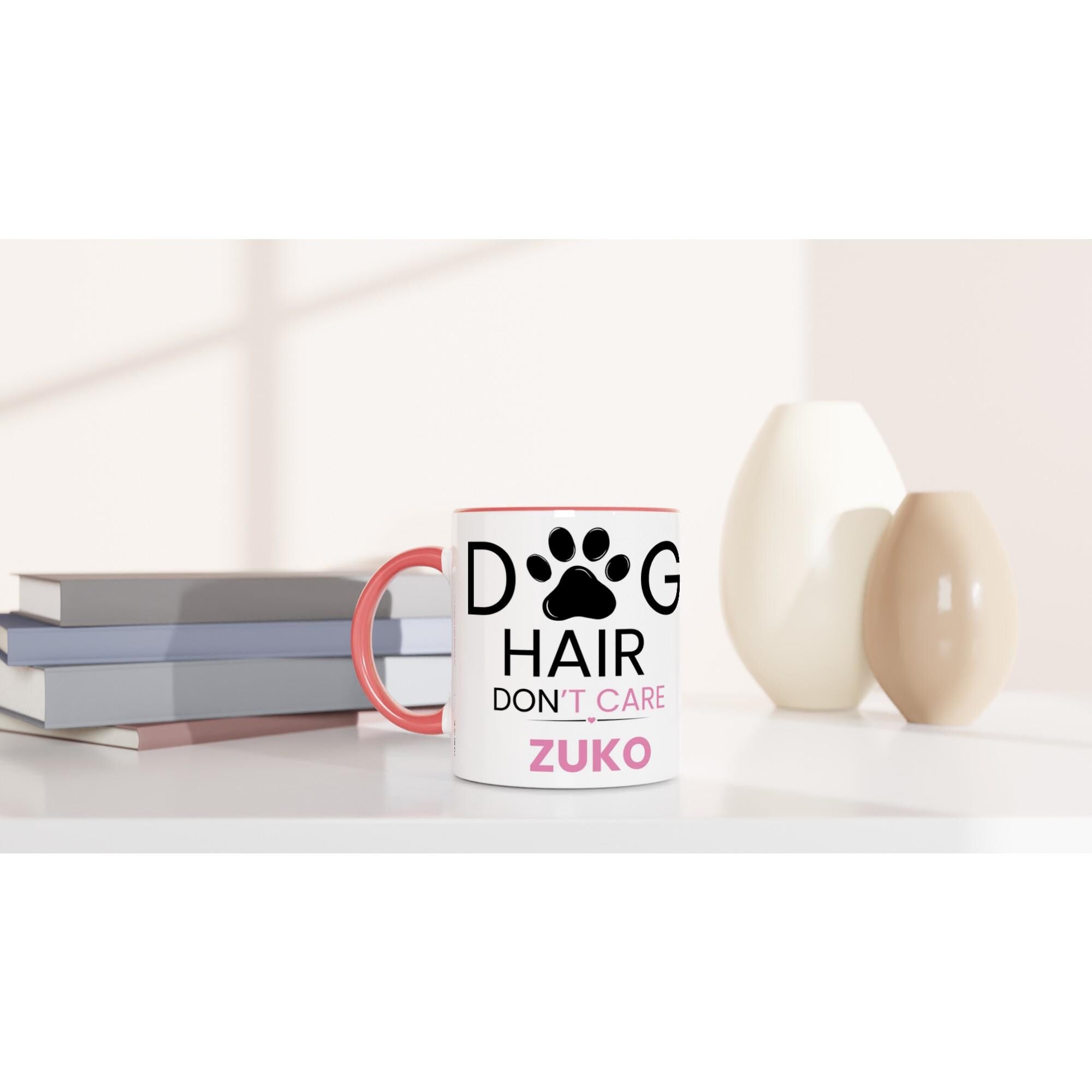 Dog Mum Gift | Personalised Dog Mum Mug |Dog Hair don't care  | PawVibe