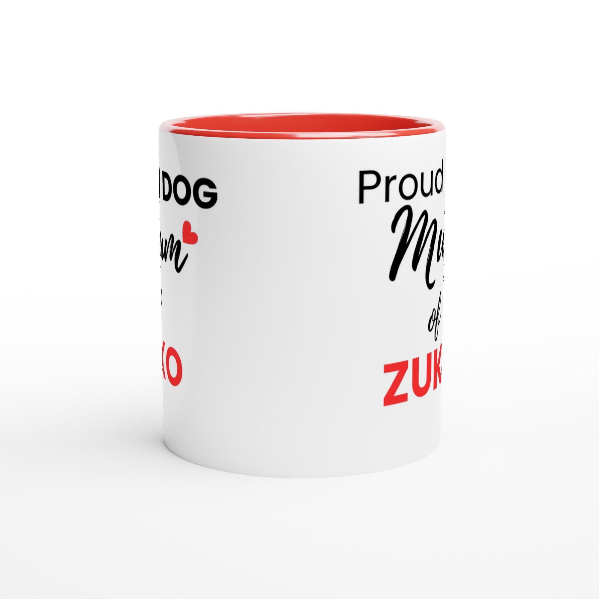 Personalised Dog Mum Mug | Custom Dog Name Coffee Mug | Proud Dog Mum Gift | Gift for Dog Lovers | Mother’s Day Gift