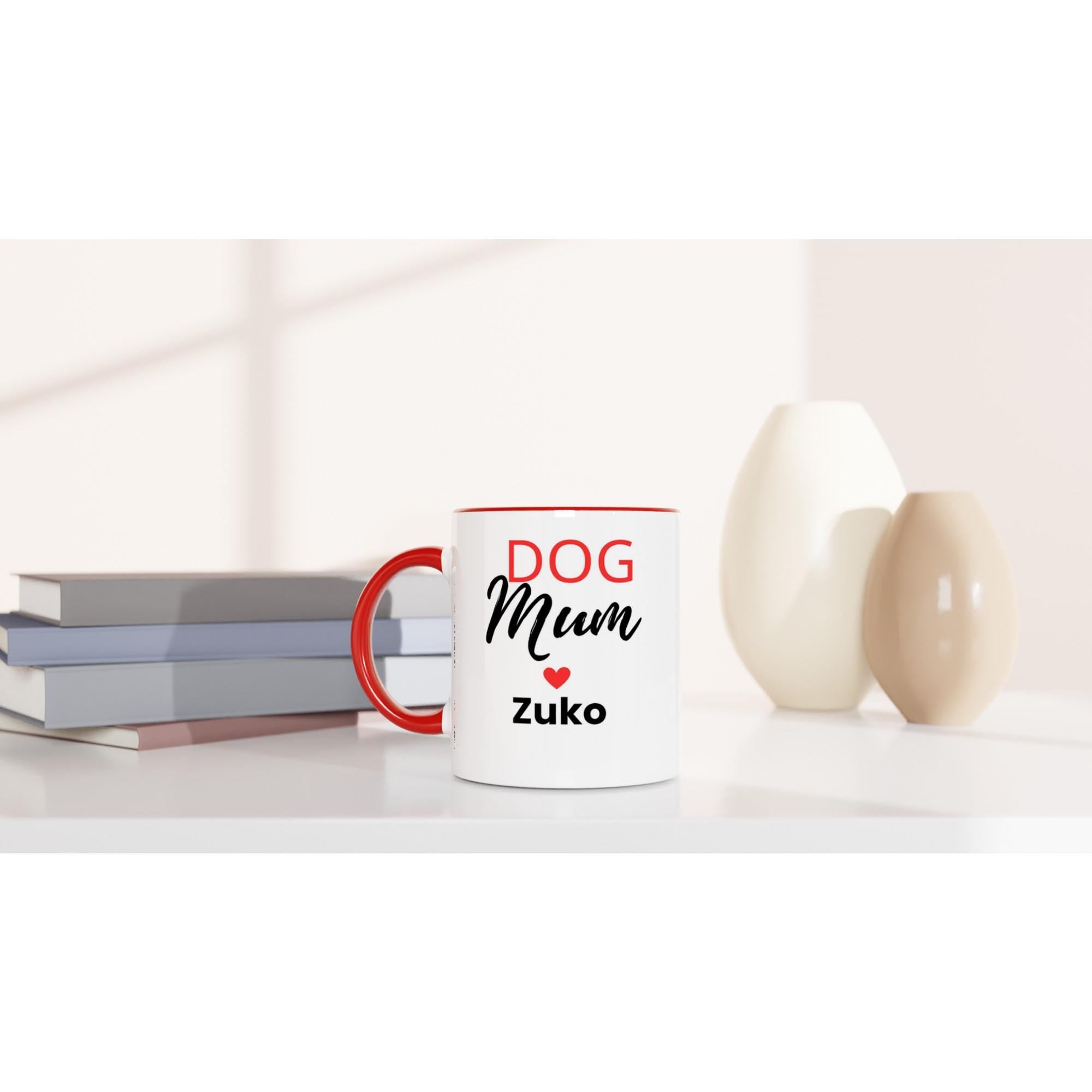 Personalised Dog Mum Mug | Custom Dog Name Coffee Mug | Proud Dog Mum Gift | Gift for Dog Lovers | Mother’s Day Gift