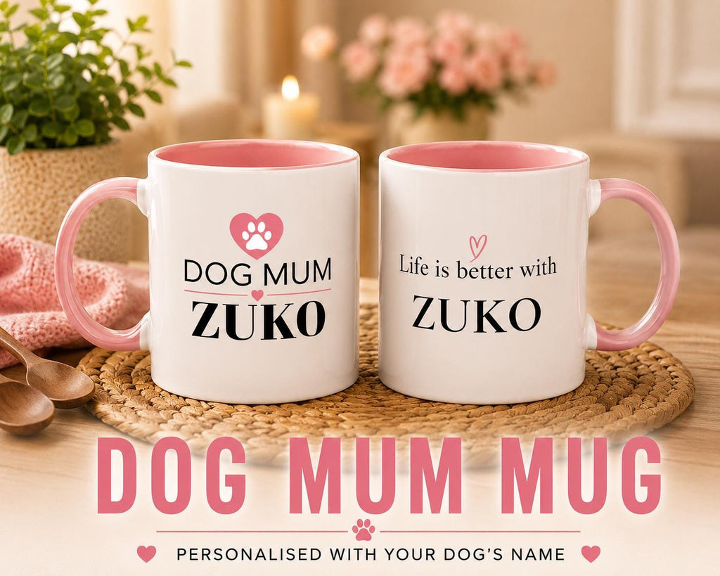 Personalised Dog Mum Mug
