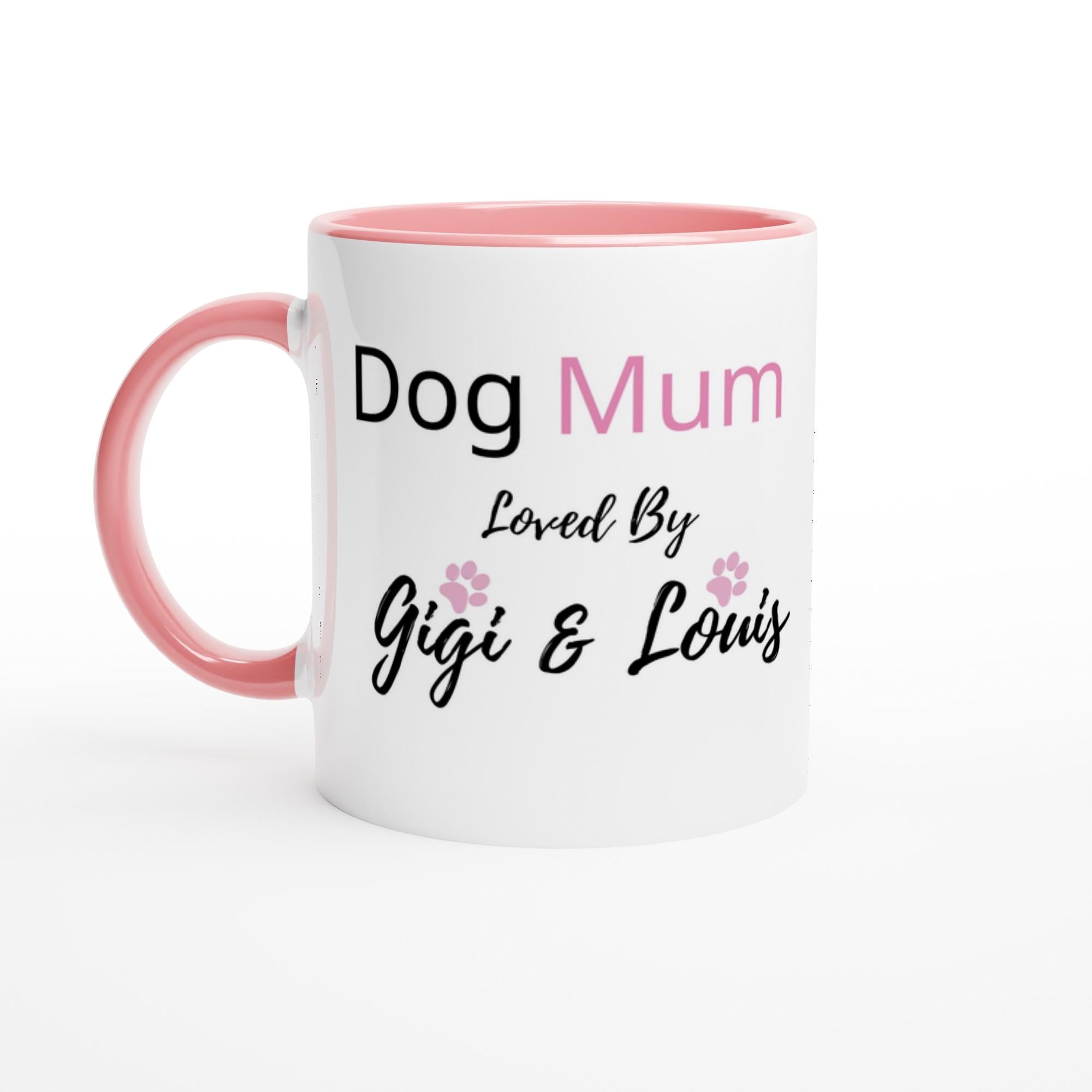 Personalised Dog Mum Mug | Custom Dog Name Coffee Mug | Dog Mum Gift | Gift for Dog Lover | Personalised Pet Mum Cup | Mother’s Gift |