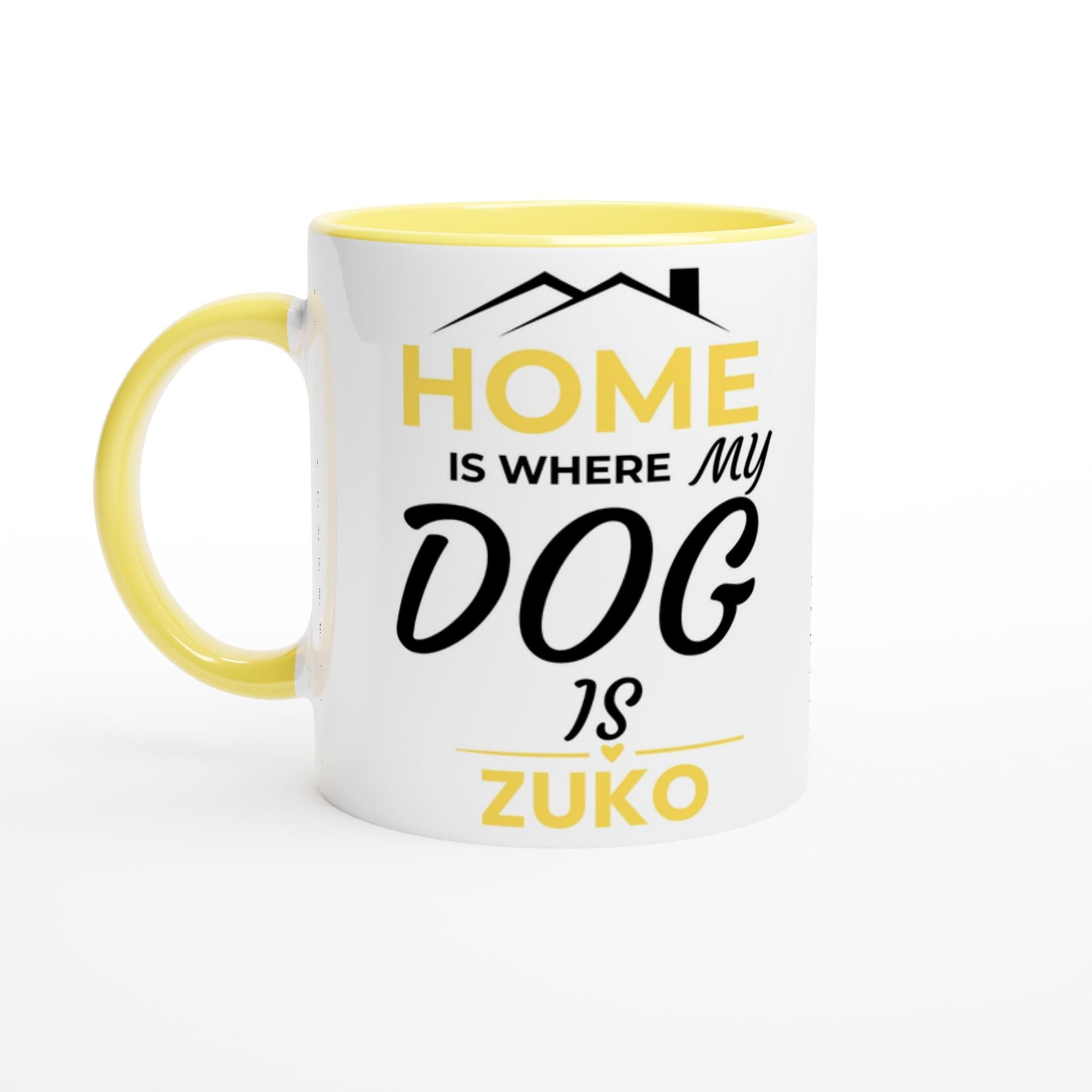 Dog Dad Gift | Dog Dad Gift  Mug |Proud Dog Dad | Home is where my dog is | PawVibe