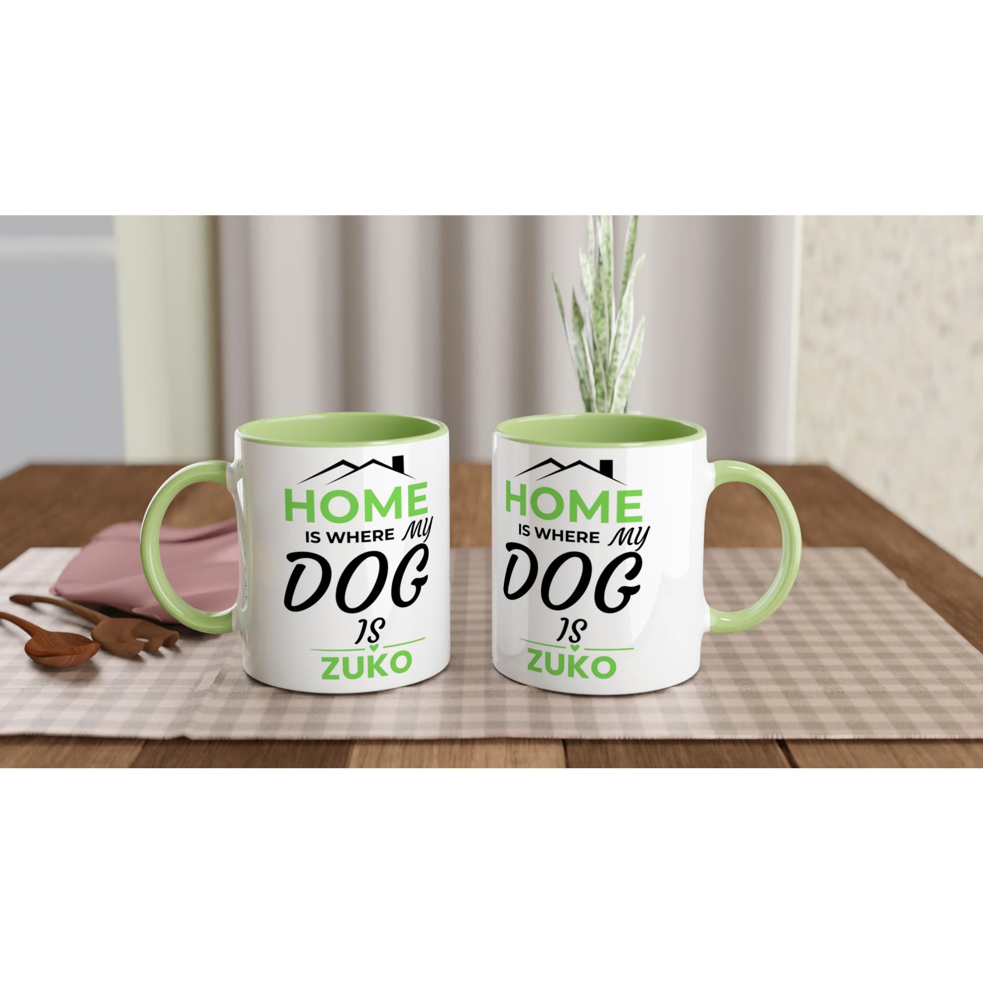 Dog Mum Gift | Dog Dad Gift  Mug | Home is where my dog is | PawVibe