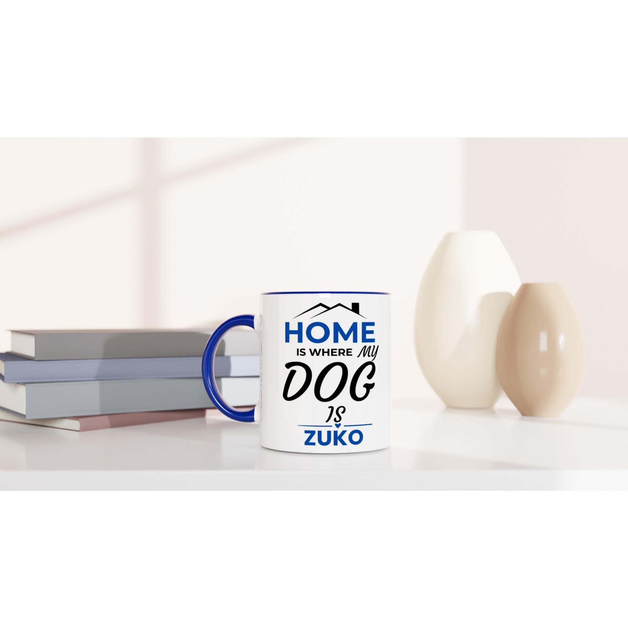 Dog Dad Gift | Dog Dad Gift  Mug |Proud Dog Dad |Home is where my dog is | Pawvibe