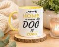 Dog Dad Gift | Dog Dad Gift  Mug |Proud Dog Dad | Home is where my dog is | PawVibe