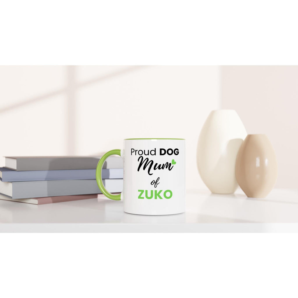 Personalised Dog Mum Mug | Custom Dog Name Coffee Mug | Proud Dog Mum Gift | Gift for Dog Lovers | Mother’s Day Gift