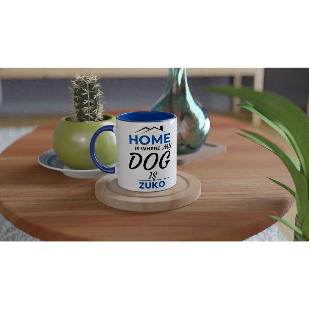 Dog Dad Gift | Dog Dad Gift  Mug |Proud Dog Dad |Home is where my dog is | Pawvibe