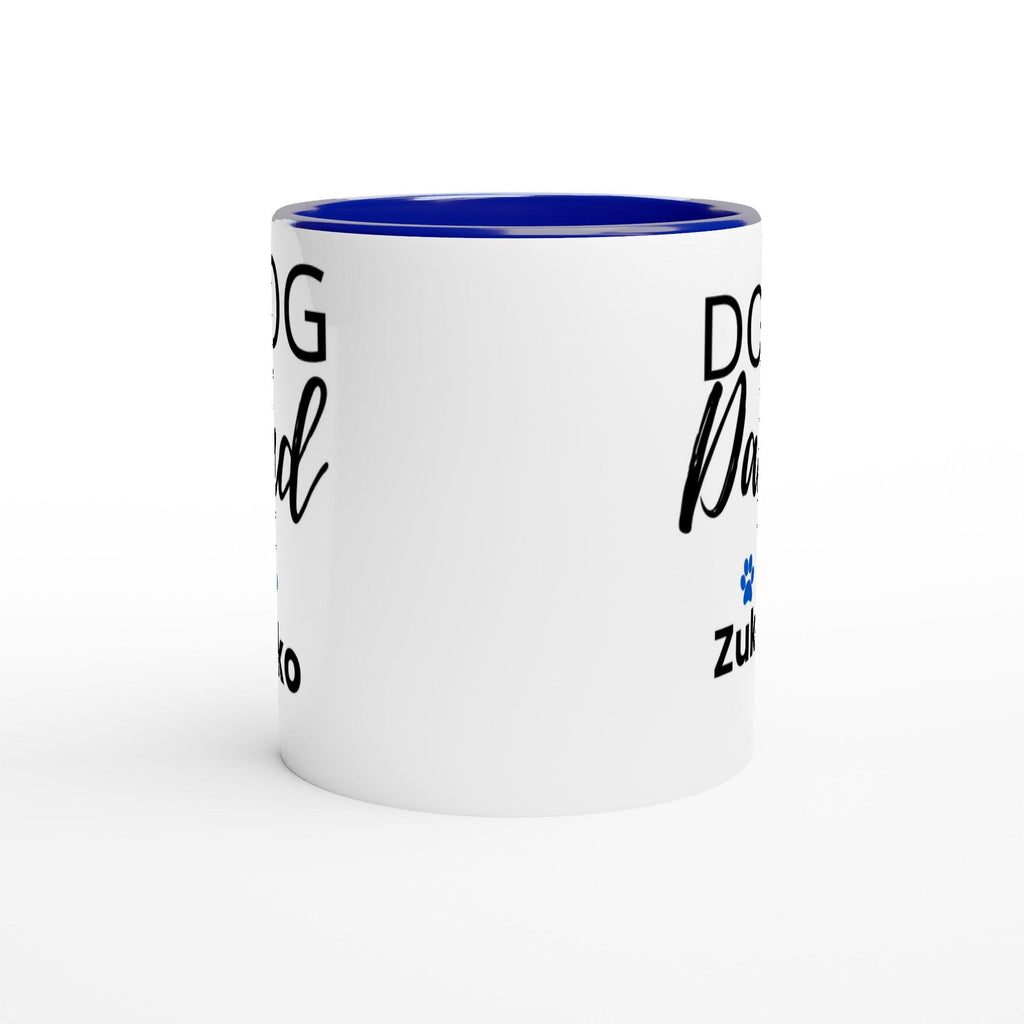 Personalised Dog Dad Mug | Custom Dog Dad Coffee Mug with Dog Name | Dog Dad Gift | Pet Dad Mug | Father’s Day Gift | Dog Lover Mug | Blue
