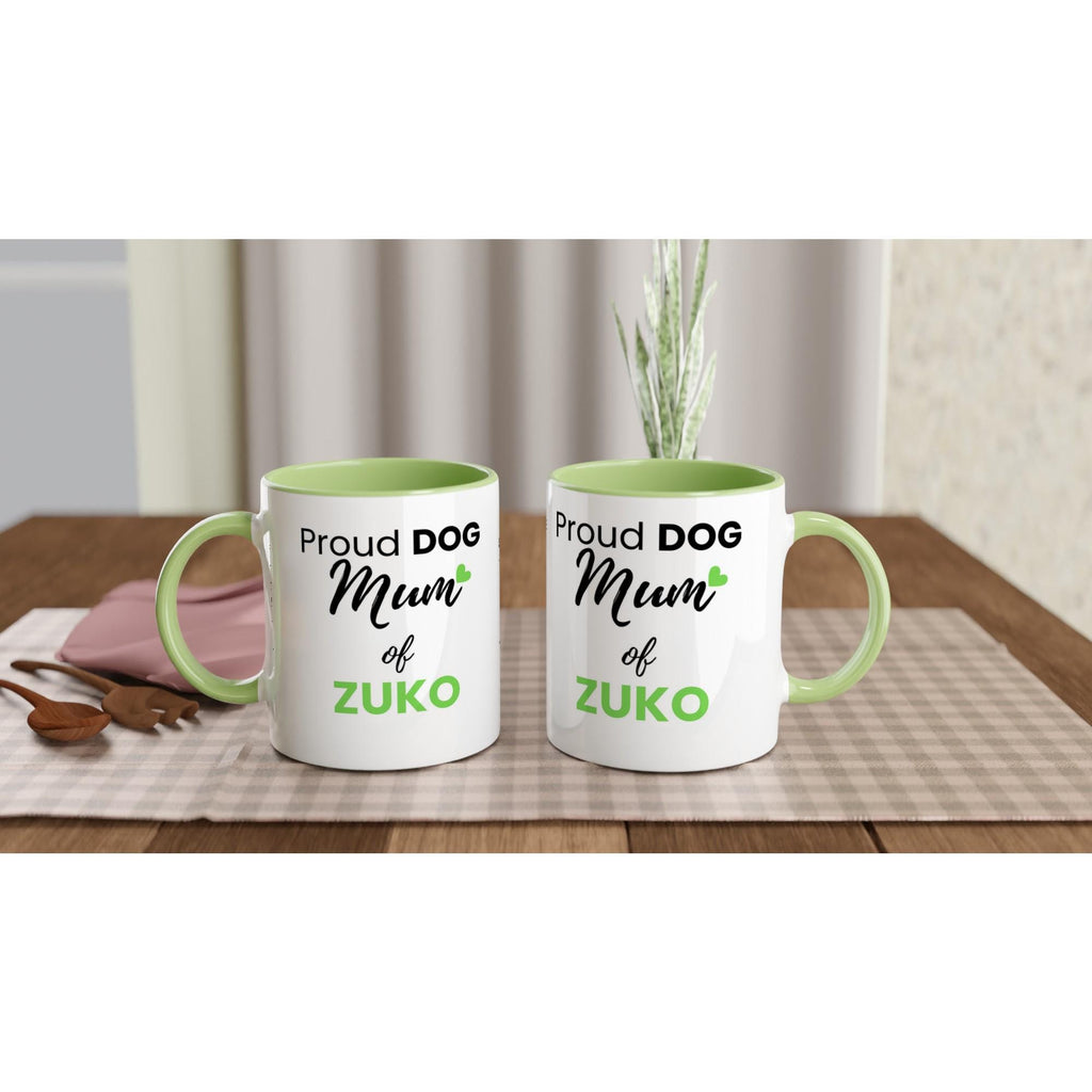 Personalised Dog Mum Mug | Custom Dog Name Coffee Mug | Proud Dog Mum Gift | Gift for Dog Lovers | Mother’s Day Gift