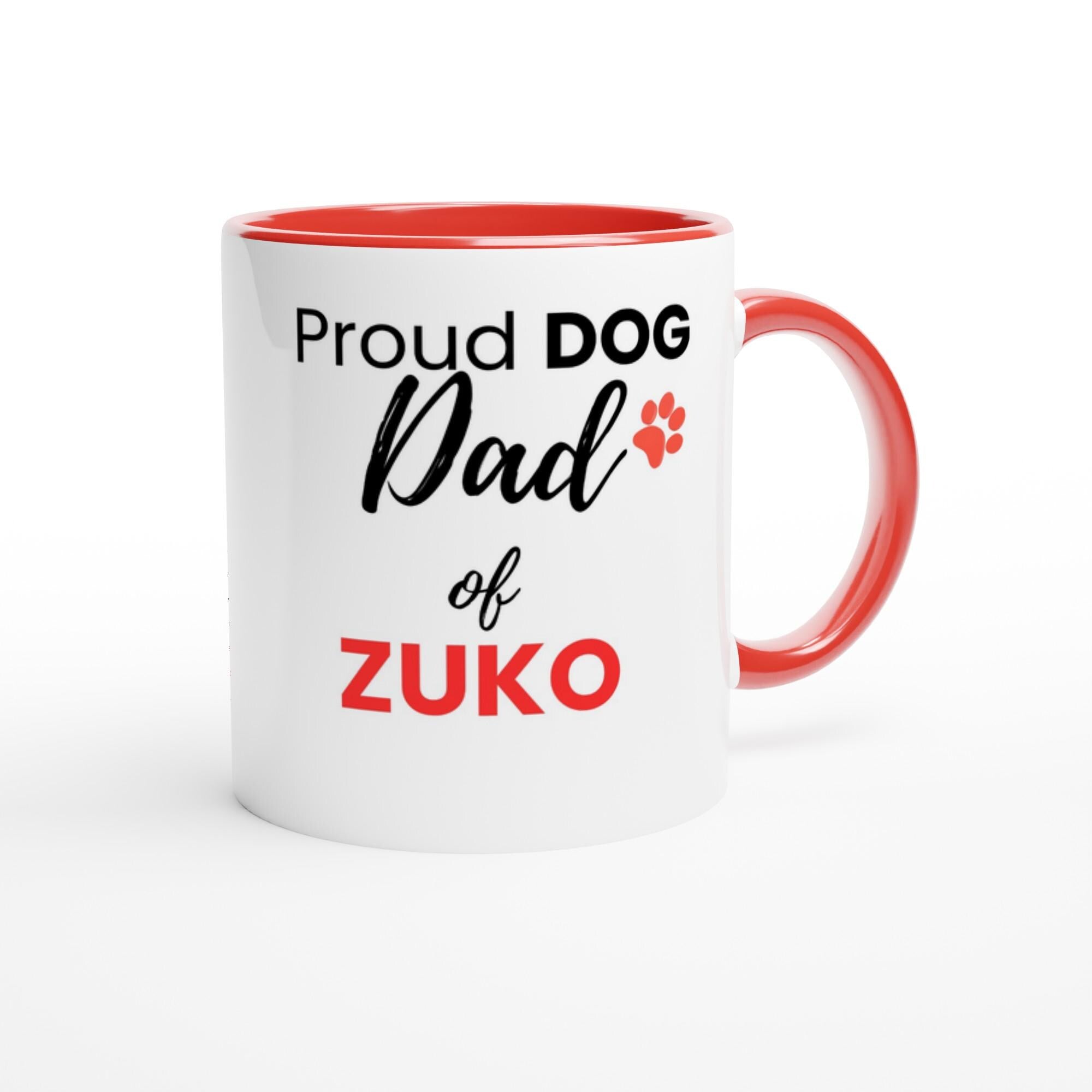 Proud Dog Dad | Personalised Dog Dad Mug | Dog Dad Coffee Mug