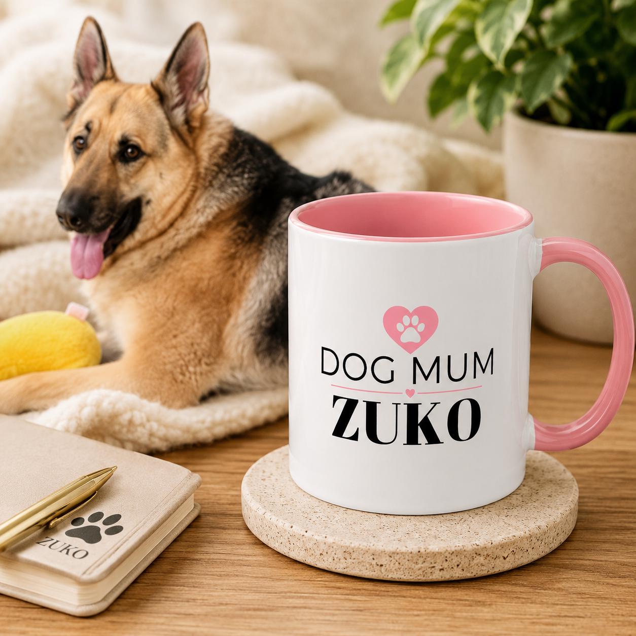 Personalised Dog Mum Mug