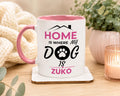 Dog Mum Gift | Personalised Dog Mum Mug |Home is Where My Dog Is | PawVibe