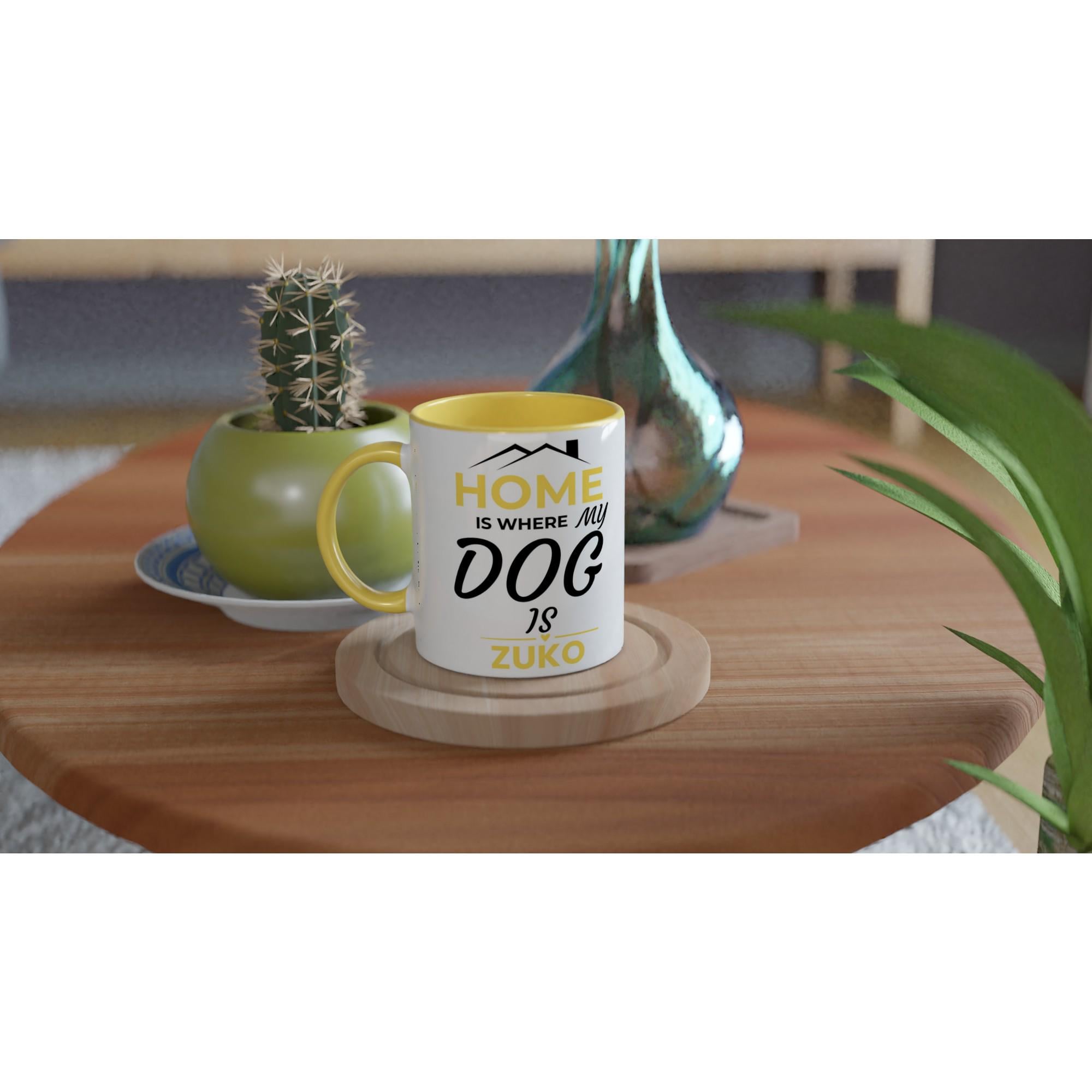 Dog Dad Gift | Dog Dad Gift  Mug |Proud Dog Dad | Home is where my dog is | PawVibe