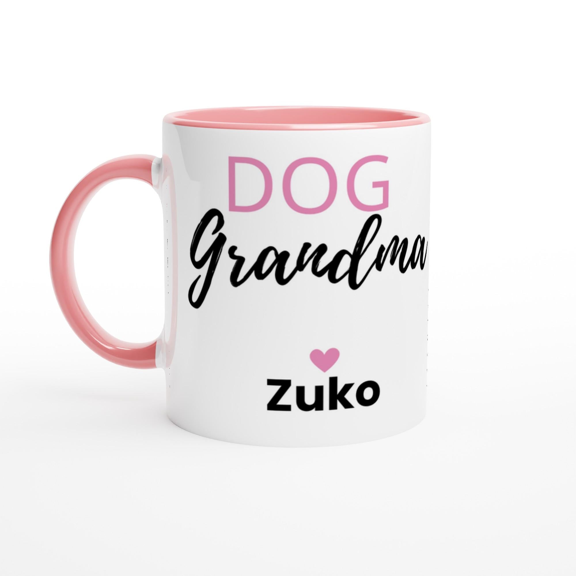 Personalised Dog Grandma Mug | Custom Dog Name Coffee Mug | Dog Grandma Gift | Gift for Dog Lovers