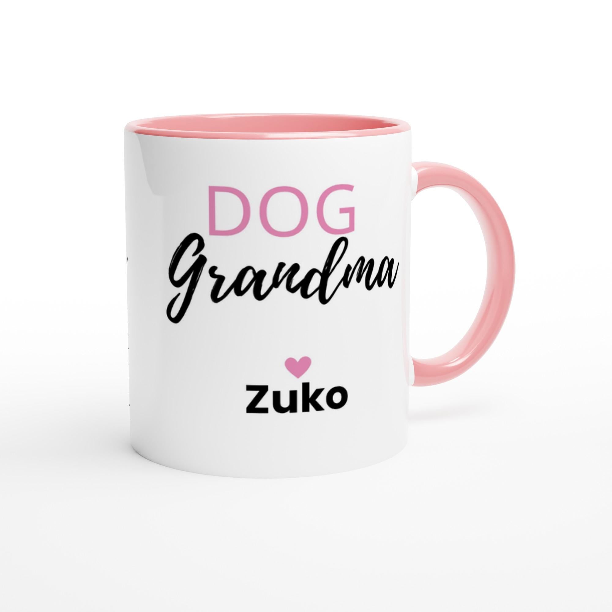 Personalised Dog Grandma Mug | Custom Dog Name Coffee Mug | Dog Grandma Gift | Gift for Dog Lovers