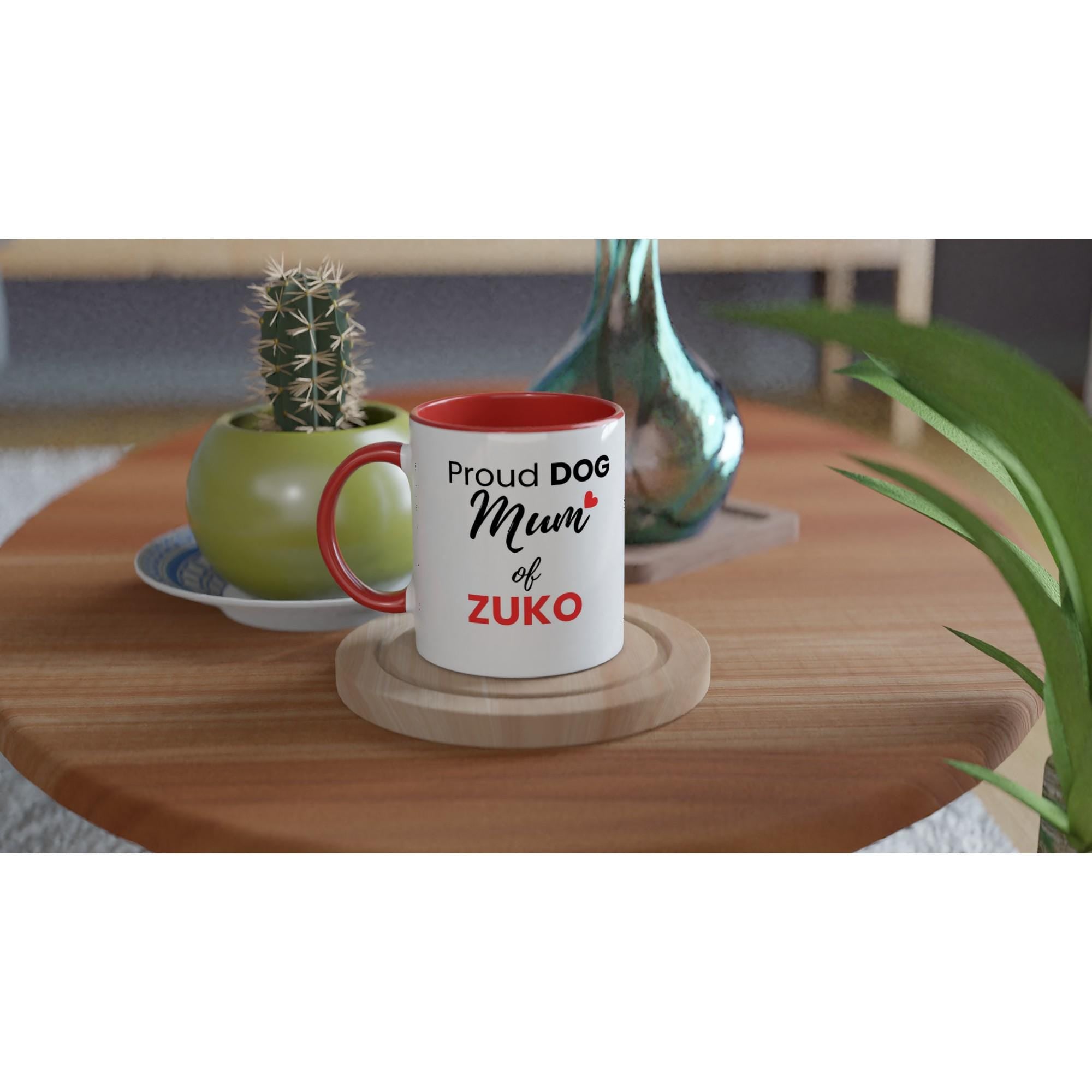 Personalised Dog Mum Mug | Custom Dog Name Coffee Mug | Proud Dog Mum Gift | Gift for Dog Lovers | Mother’s Day Gift