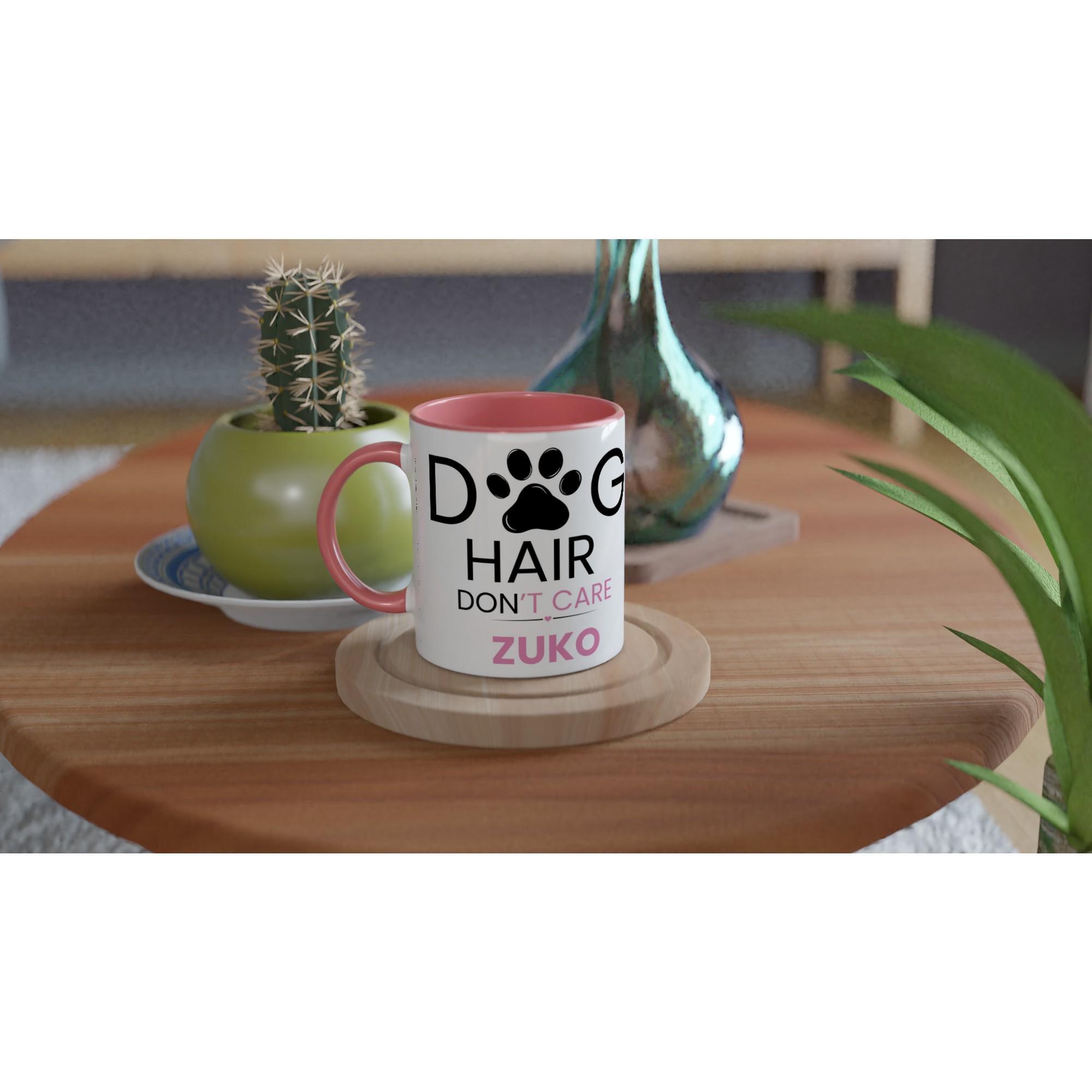 Dog Mum Gift | Personalised Dog Mum Mug |Dog Hair don't care  | PawVibe