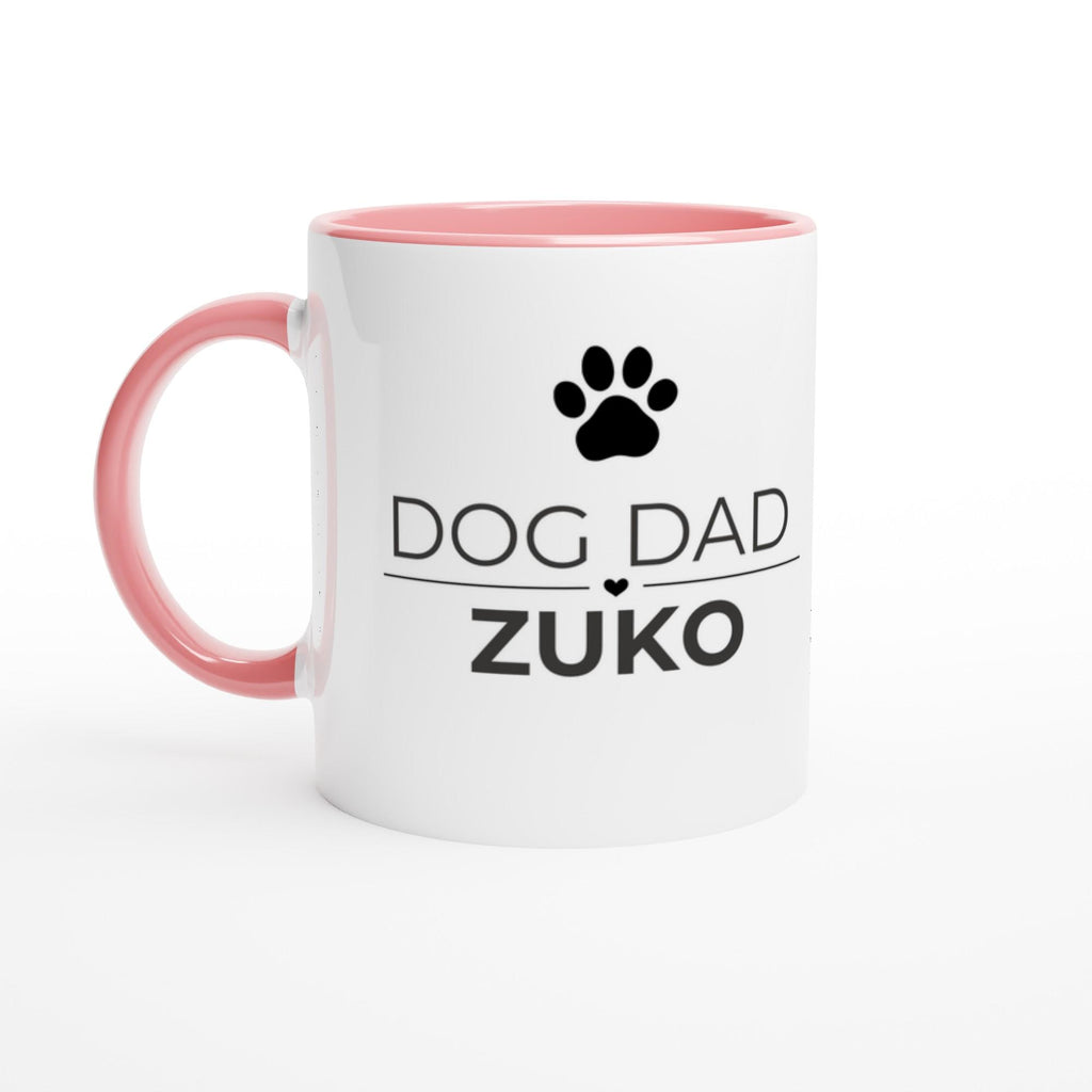 Personalised Dog Dad Mug | Custom Dog Name Coffee Mug | Dog Dad Gift | Gift for Dog Lovers
