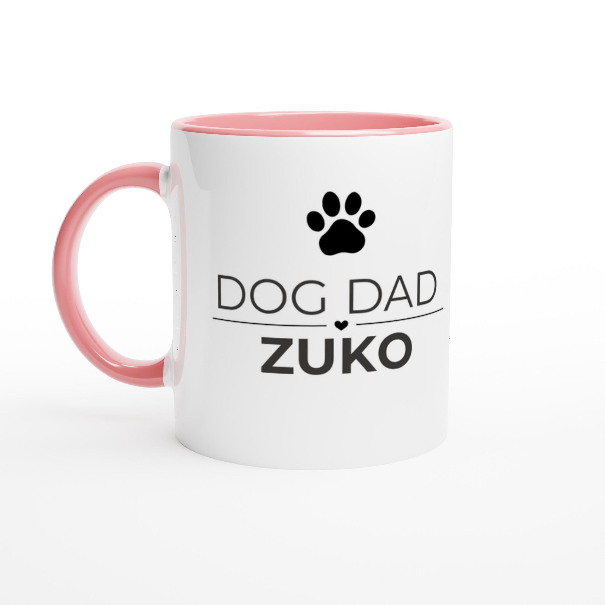 Personalised Dog Dad Mug | Custom Dog Name Coffee Mug | Dog Dad Gift | Gift for Dog Lovers