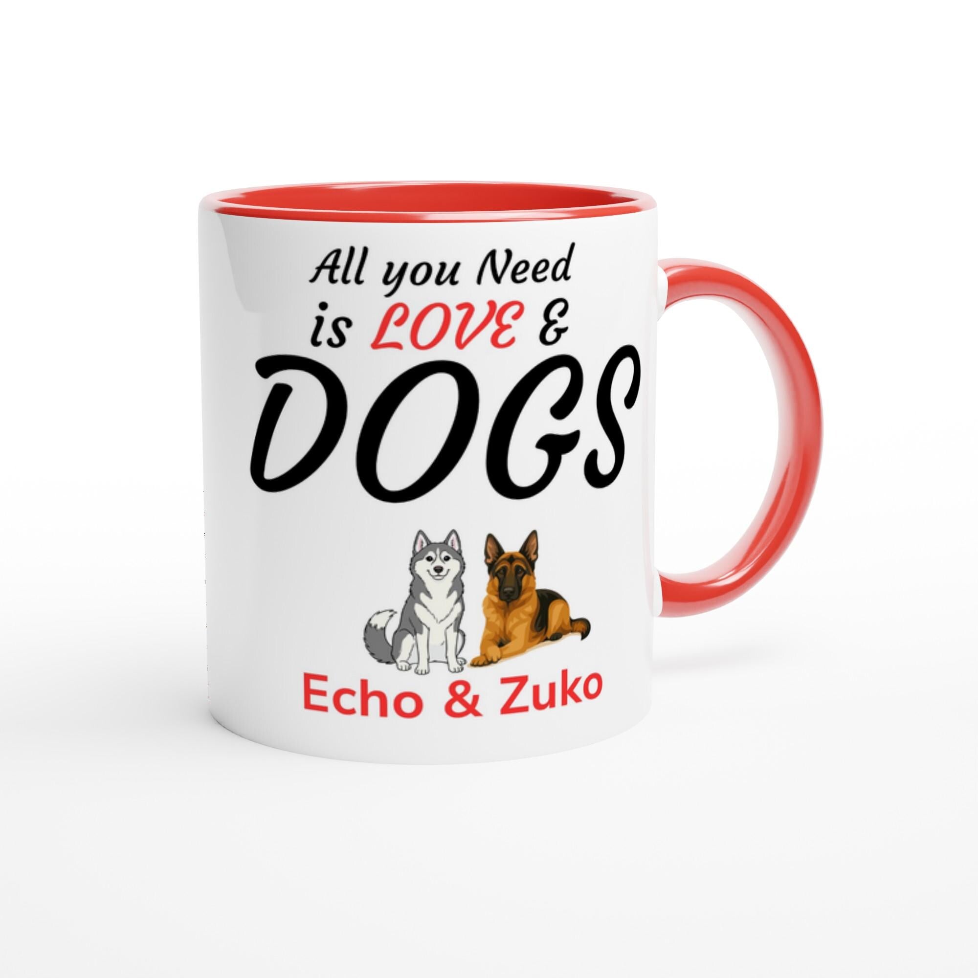 Dog Mum Gift | Dog Dad Gift  Personalised All you need is love and your dogs |Dog| PawVibe