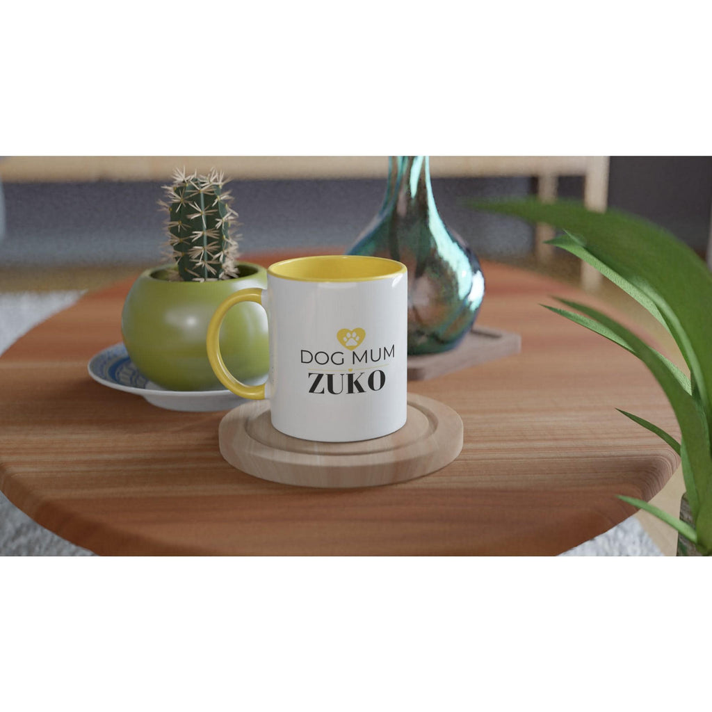 Personalised Dog Mum Mug | Custom Dog Name Coffee Mug | Dog Mum Gift | Gift for Dog Lovers