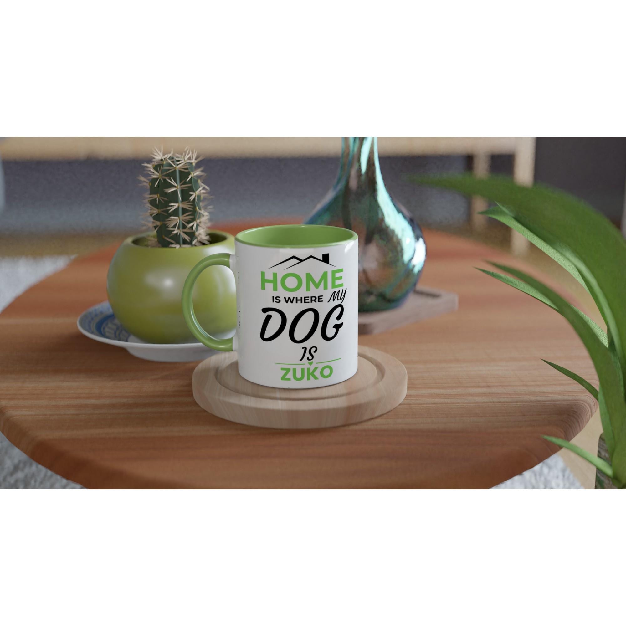 Dog Mum Gift | Dog Dad Gift  Mug | Home is where my dog is | PawVibe