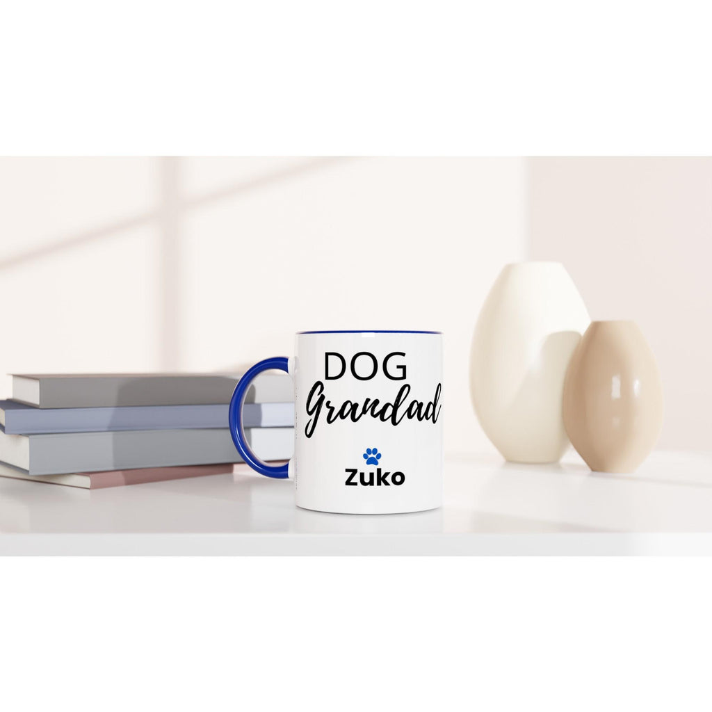 Personalised Dog Grandad Mug | Custom Dog Name Coffee Mug | Gift for Dog Grandad | Dog Lover Gift
