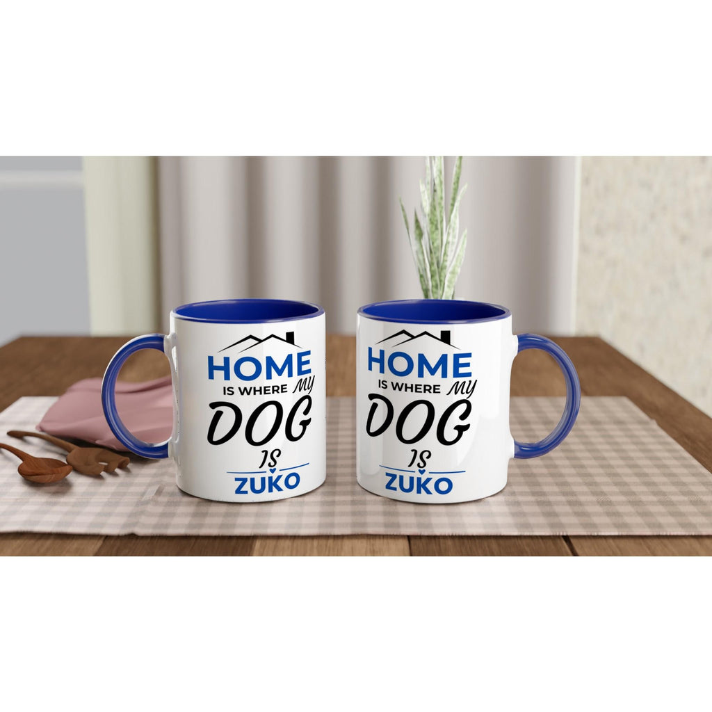 Dog Dad Gift | Dog Dad Gift  Mug |Proud Dog Dad |Home is where my dog is | Pawvibe