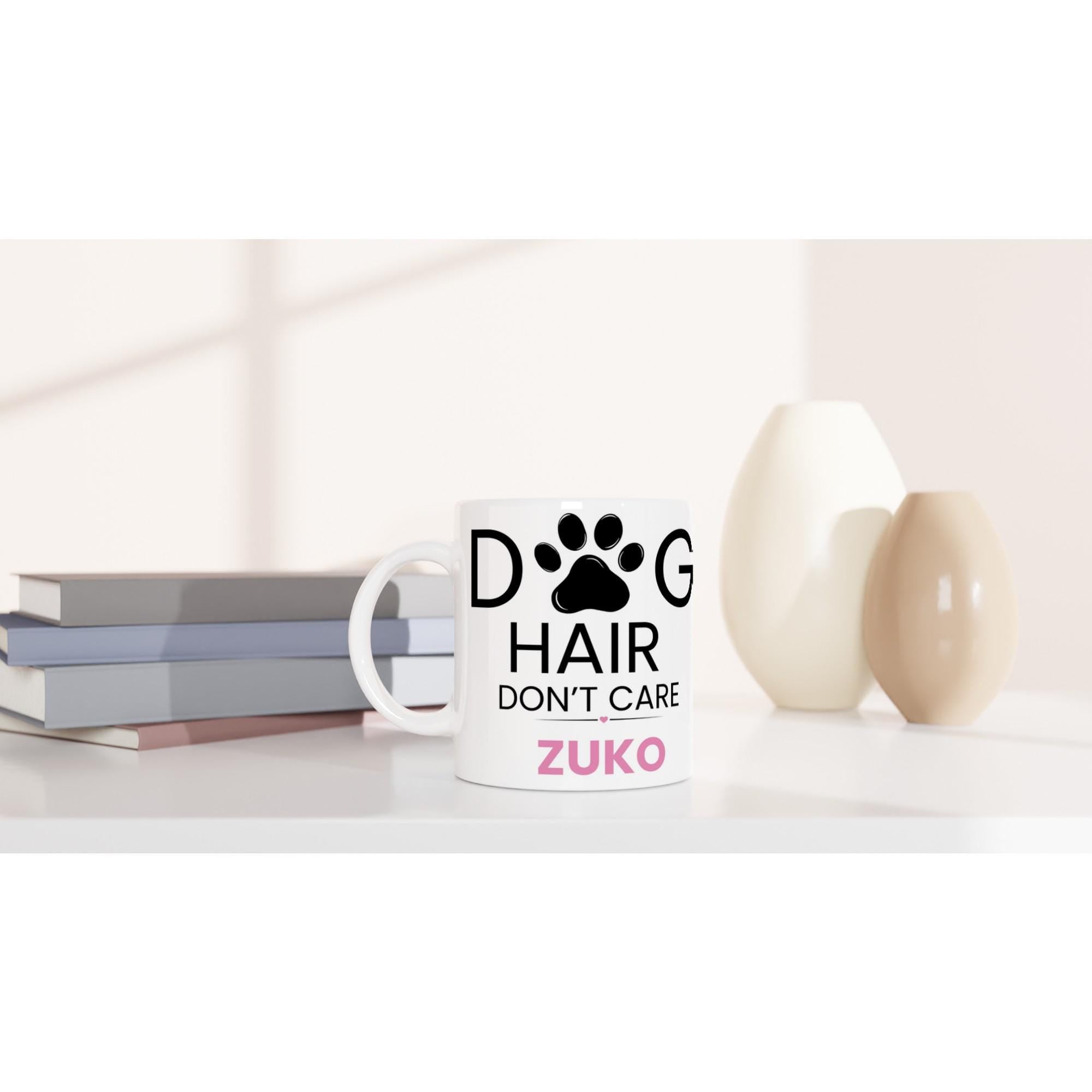 Dog Mum Mug | Personalised Dog Mum Ceramic Mug | Dog hair don't care