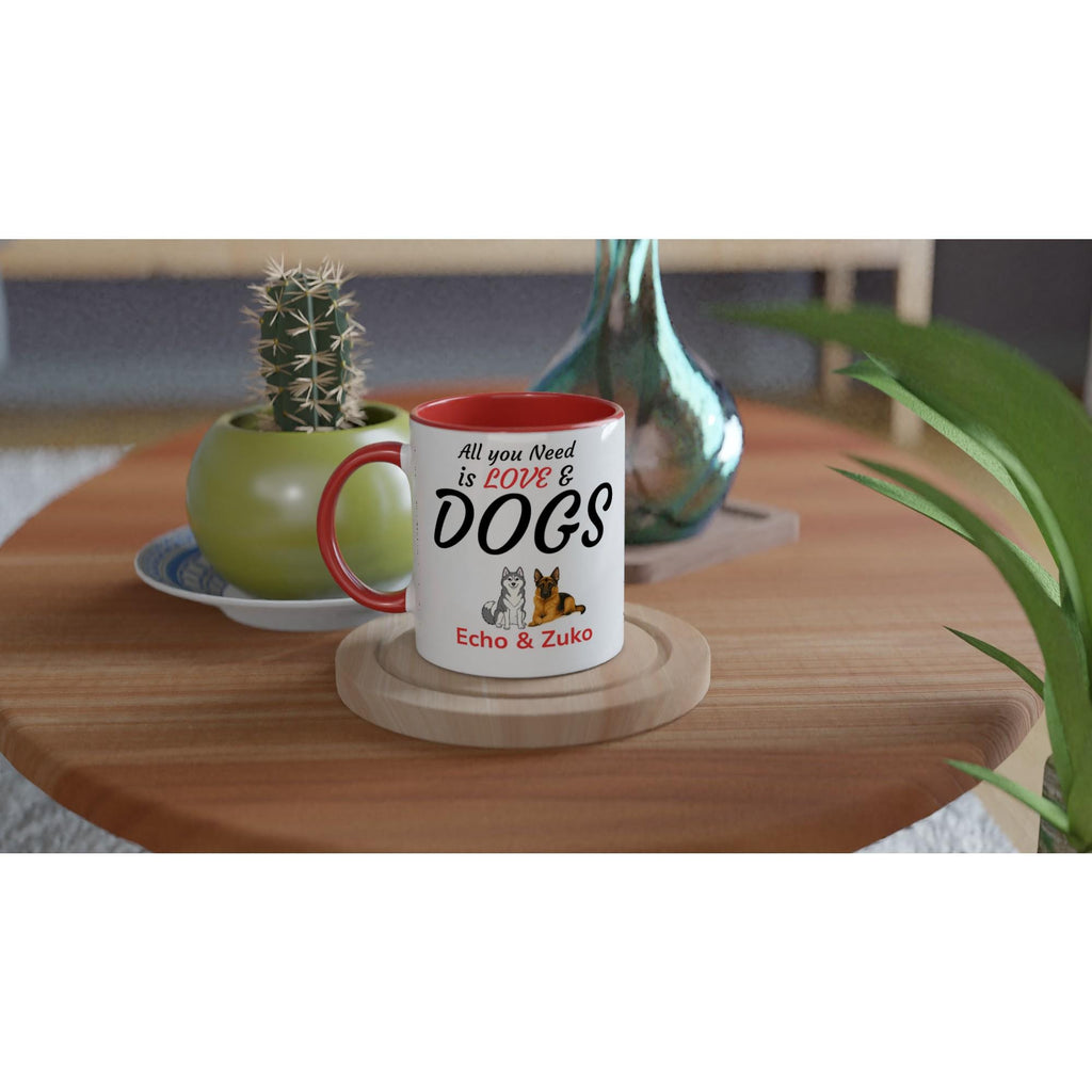 Dog Mum Gift | Dog Dad Gift  Personalised All you need is love and your dogs |Dog| PawVibe