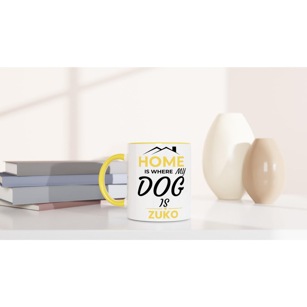 Dog Dad Gift | Dog Dad Gift  Mug |Proud Dog Dad | Home is where my dog is | PawVibe
