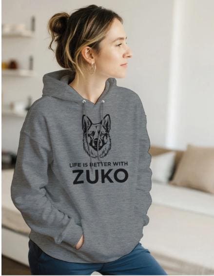 Dog Dad Gift | Custom Dog Breed Hoodie | Personalised Dog Dad Gift, Unisex Fit