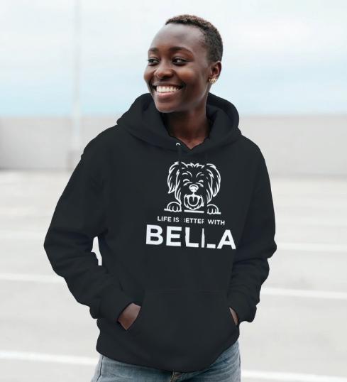 Dog Dad Gift | Custom Dog Breed Hoodie | Personalised Dog Dad Gift, Unisex Fit