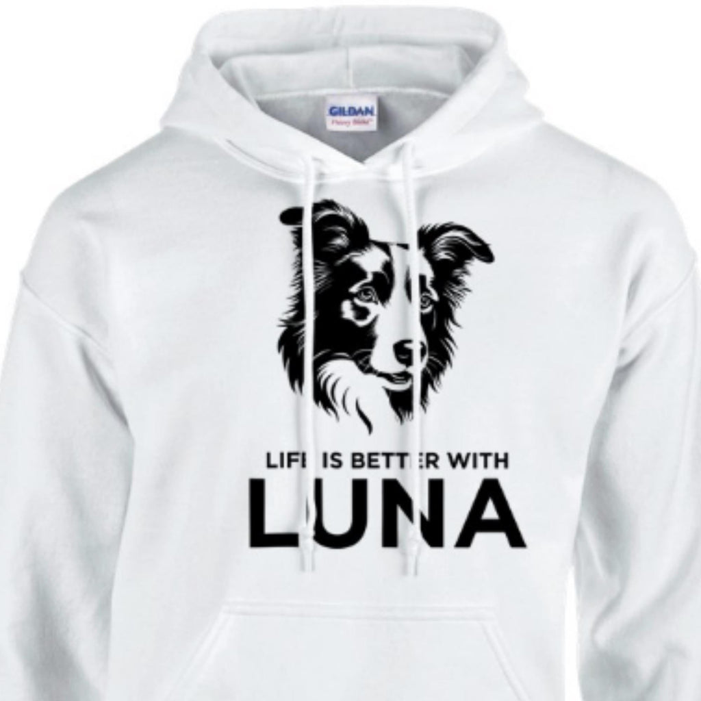 Dog Dad Gift | Custom Dog Breed Hoodie | Personalised Dog Dad Gift, Unisex Fit