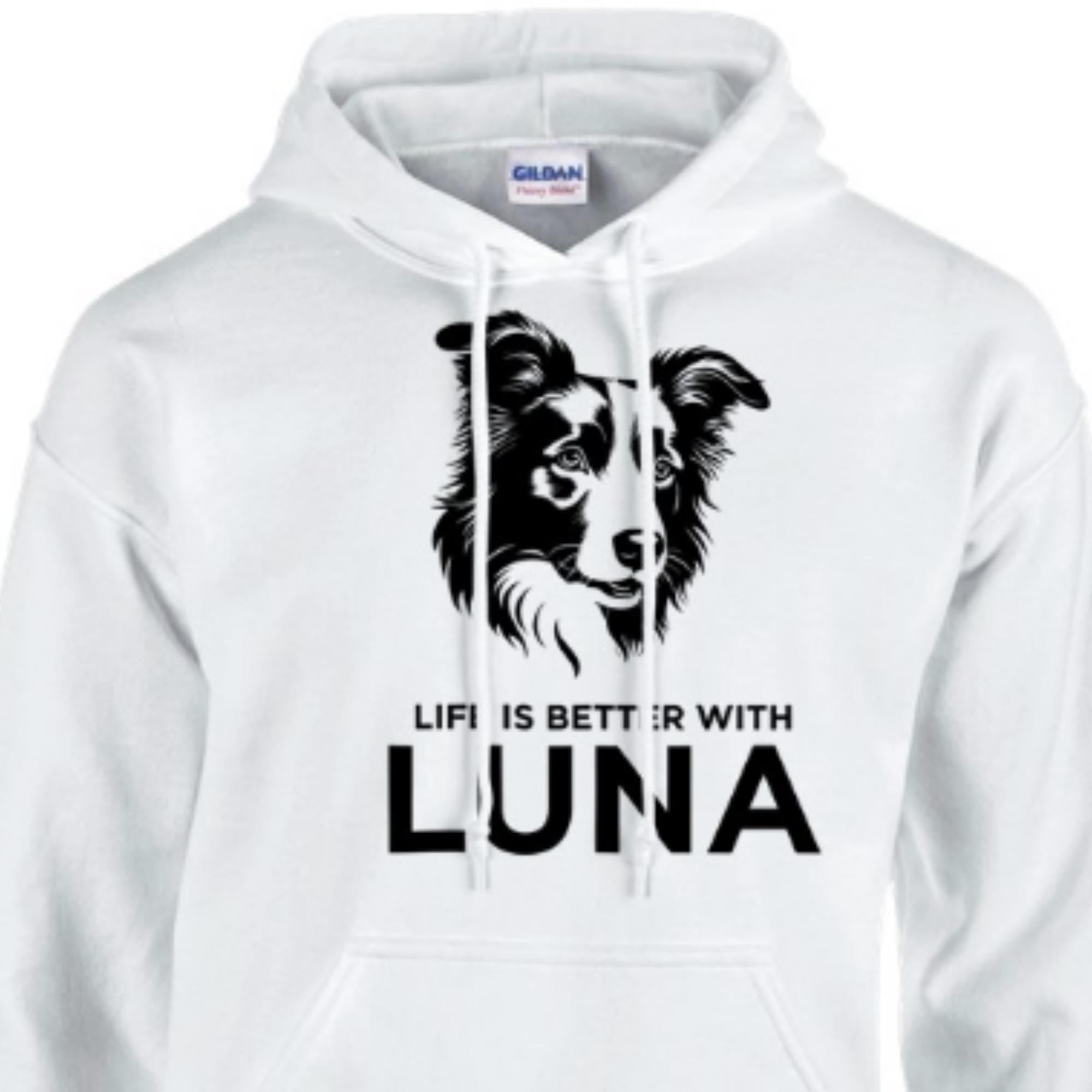 Dog Dad Gift | Custom Dog Breed Hoodie | Personalised Dog Dad Gift, Unisex Fit