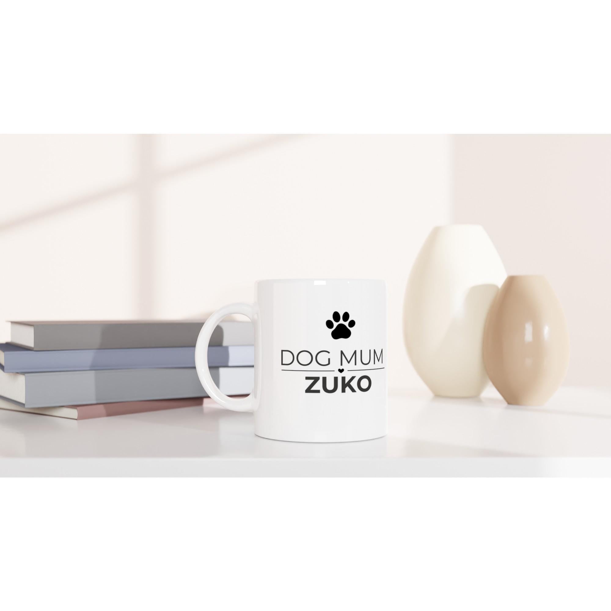 Dog Mum Gift | Personalised Dog Mum Mug | Custom Dog Name Coffee Cup