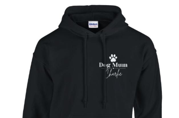 Dog Mum Gift | Personalised Dog Mum Hoodie | Custom Breed Name, Dog Lover Gift