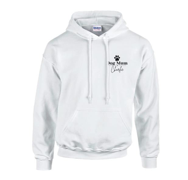 Dog Mum Gift | Personalised Dog Mum Hoodie | Custom Breed Name, Dog Lover Gift