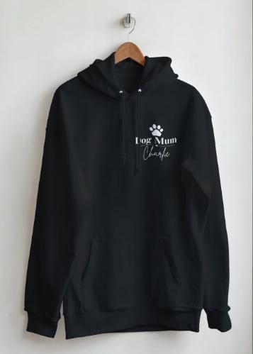 Dog Mum Gift | Personalised Dog Mum Hoodie | Custom Breed Name, Dog Lover Gift