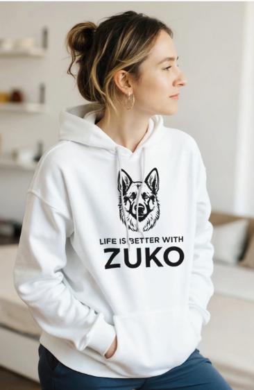 Dog Dad Gift | Custom Dog Breed Hoodie | Personalised Dog Dad Gift, Unisex Fit