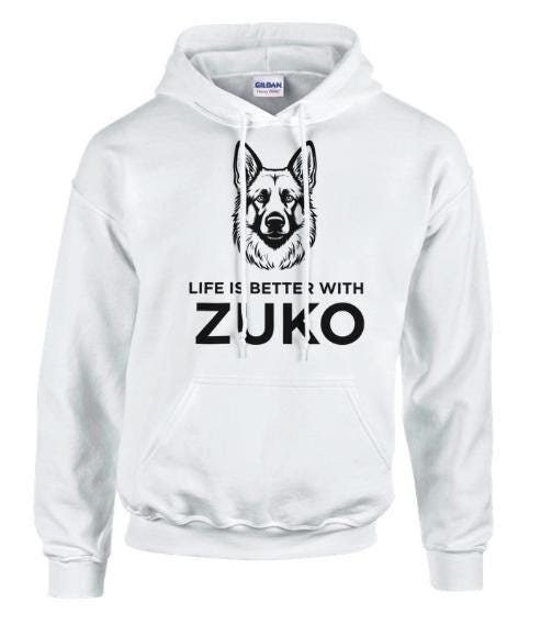 Dog Dad Gift | Custom Dog Breed Hoodie | Personalised Dog Dad Gift, Unisex Fit