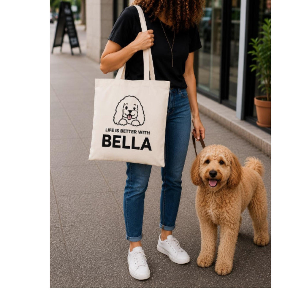Dog Mum Bag | Life Is Better With Your Dog Canvas Tote
